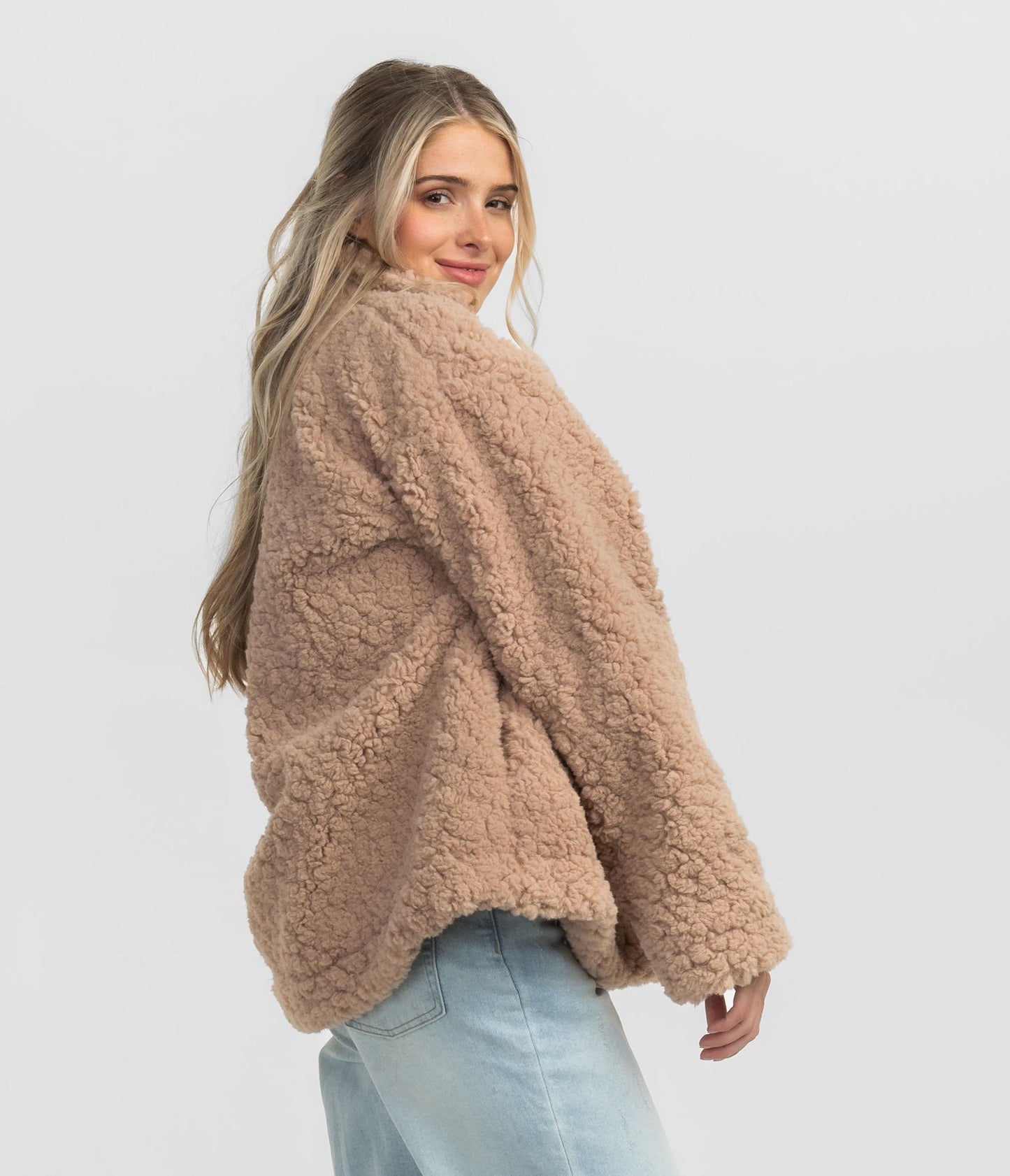 SSCO Faux Fur Sherpa Jacket