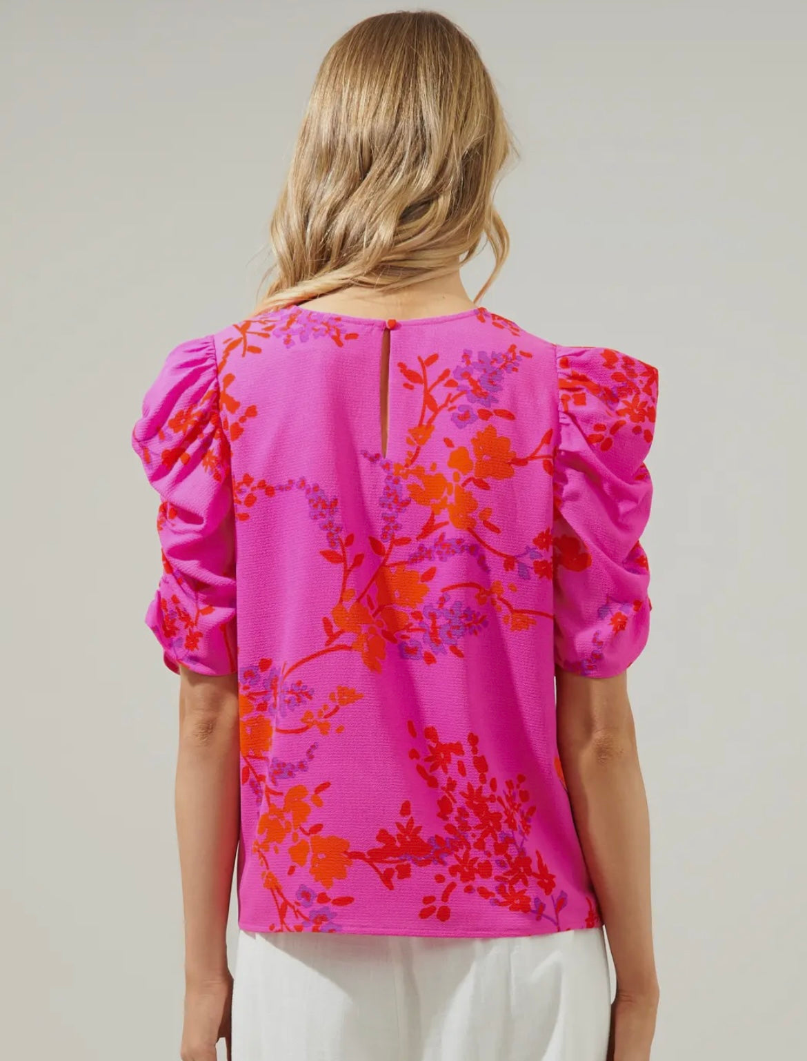 Beverly Drape Sleeve Blouse