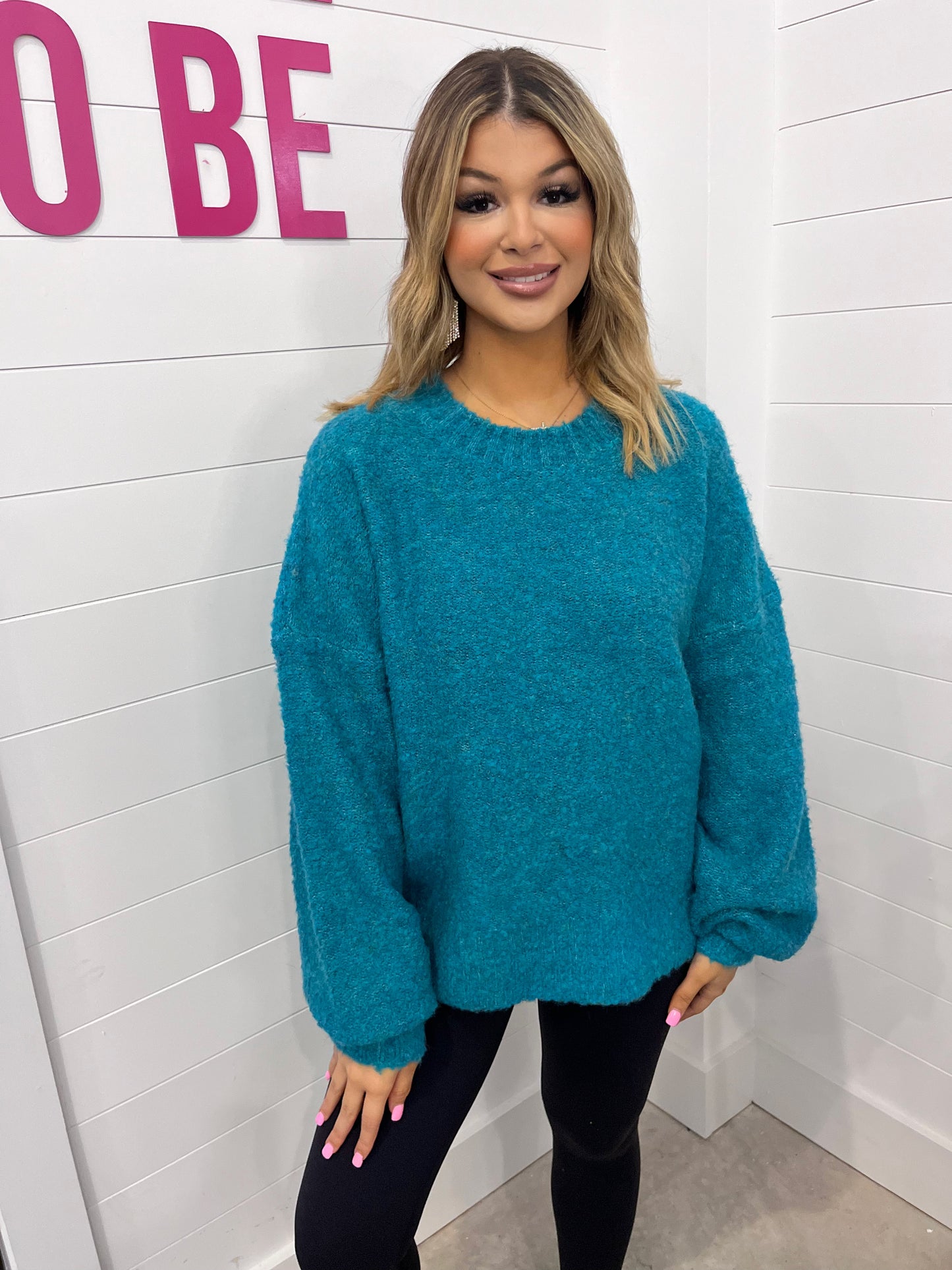 Sea Foam Sweater
