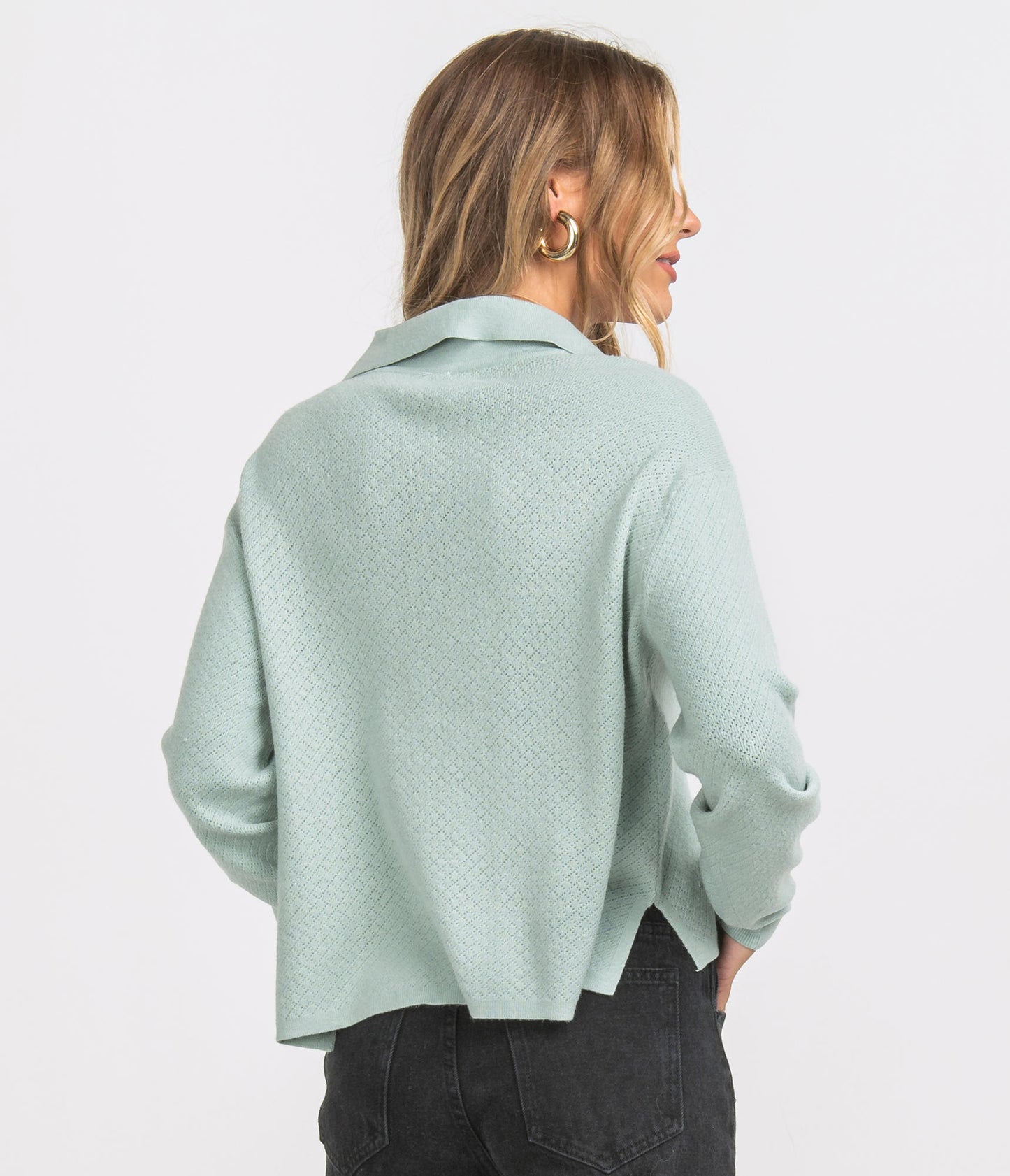 SSCO Knit Polo Sweater