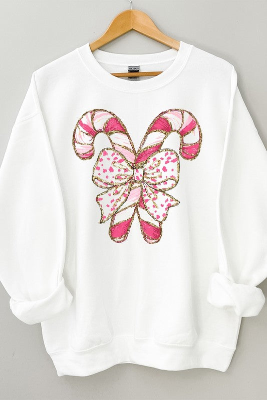 Candy Cane Sweatshirt